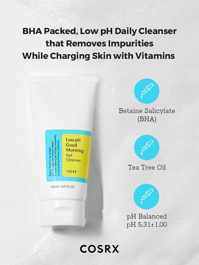 COSRX - Low pH Good Morning Gel Cleanser - 150ml - Image 3