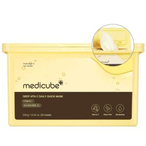 Medicube - Deep Vita C Daily Quick Mask - 30pcs/300g