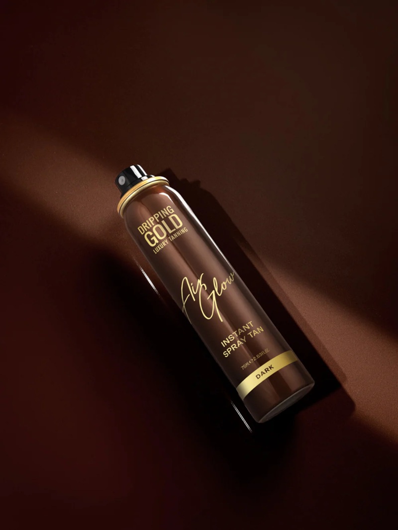 SOSU-COSMETICS -Dripping Gold - Air Glow | Instant Airbrush Tan - Dark - Image 2