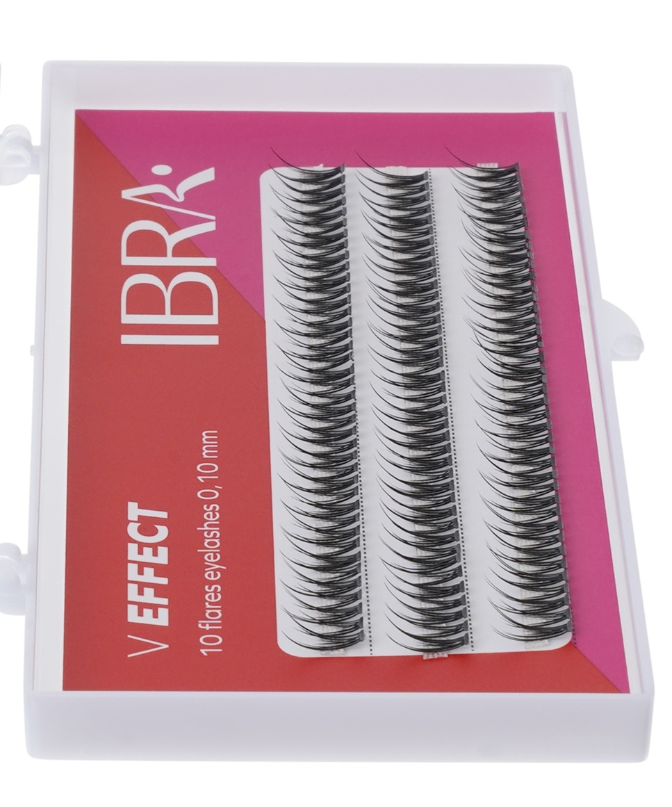 IBRA - V EFFECT B 10 FLARES EYELASH - 8mm - Image 2