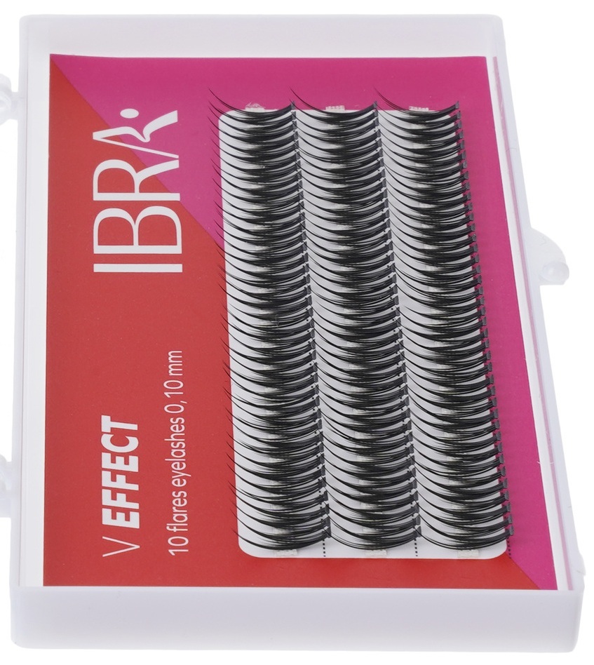 IBRA - V EFFECT B 10 FLARES EYELASH - 12mm - Image 2
