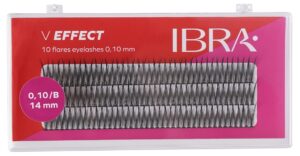 IBRA - V EFFECT B 10 FLARES EYELASH - 14mm