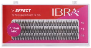 IBRA - V EFFECT B 10 FLARES EYELASH - MIX