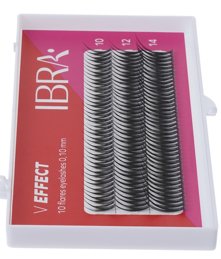 IBRA - V EFFECT B 10 FLARES EYELASH - MIX - Image 2