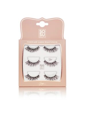 SOSU COSMETICS - FALSE LASHES - GIGI MULTIPACK