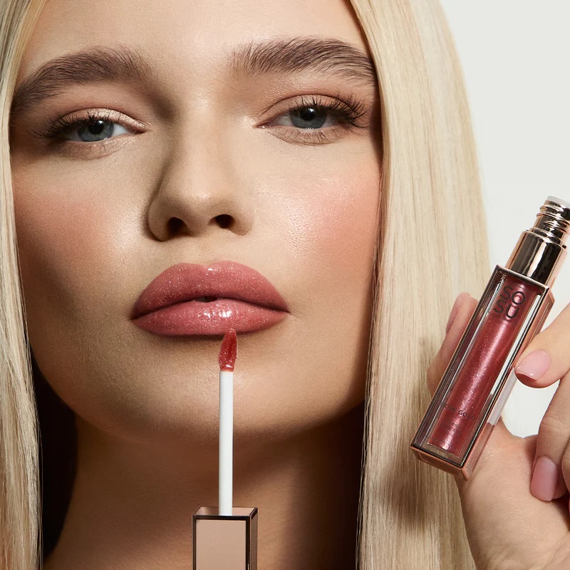 SOSU COSMETICS - Lip Glaze - Rose Gold - Image 3