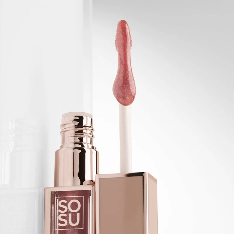 SOSU COSMETICS - Lip Glaze - Rose Gold - Image 2