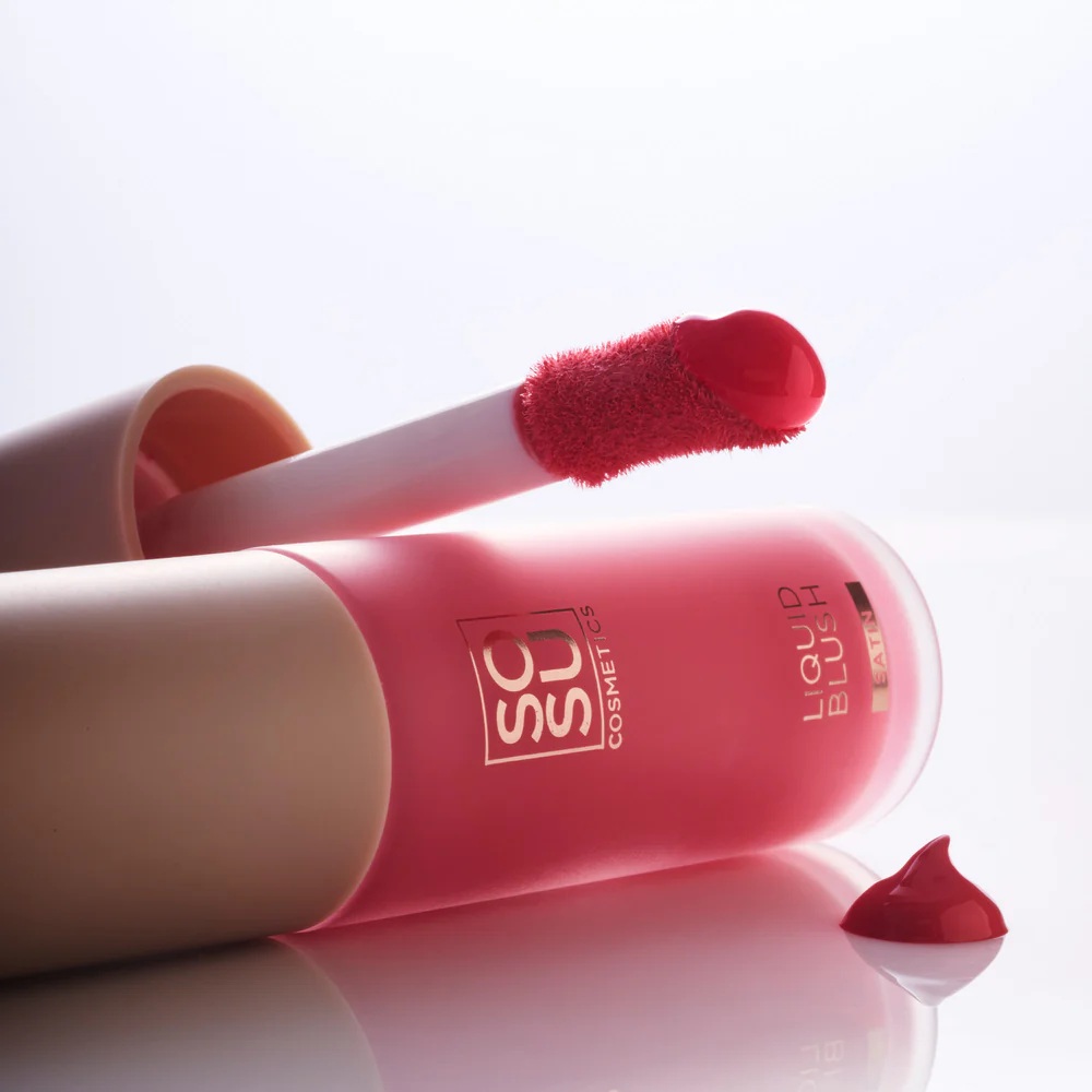 SOSU COSMETICS - Liquid Blush Satin - Pink Pop - Image 3