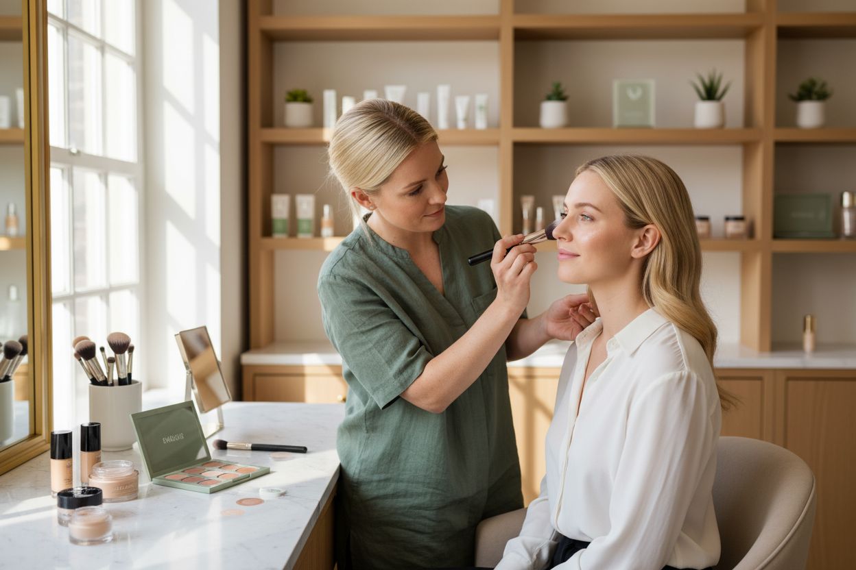highlighter εφαρμογή επαγγελματικό μακιγιάζ