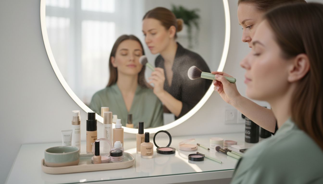 makeup artist loose powder