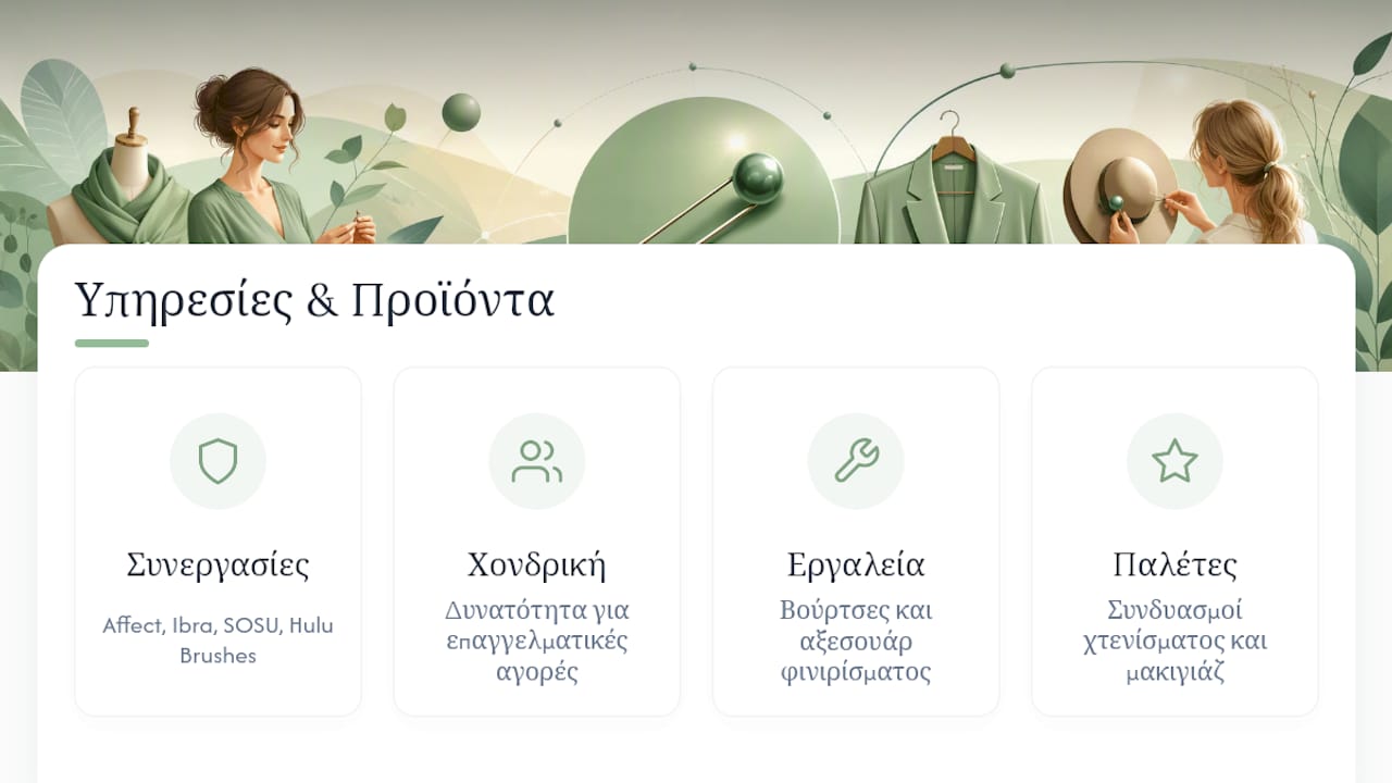 Η εμπειρία ενός εξειδικευμένου καταστήματος για ιδιώτες και επαγγελματίες — overview diagram